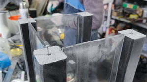 Готовим верхнюю часть лампады к сборке